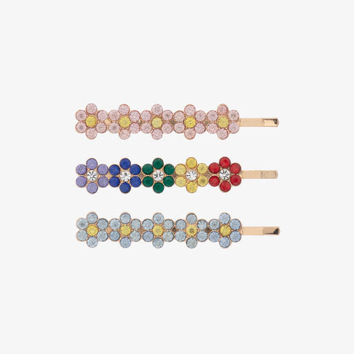 Super Smalls-Girls Cloud Watching Hair Pins (3 Pack) | Childrensalon Outlet