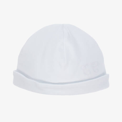 Tartine et Chocolat-Boys Light Blue Jersey Hat | Childrensalon Outlet