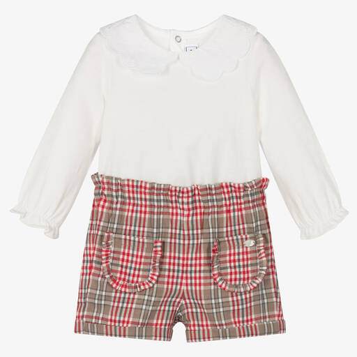 Tartine et Chocolat-Ensemble body short Bébé fille  | Childrensalon Outlet