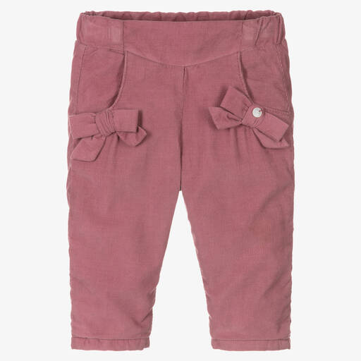 Tartine et Chocolat-Фиолетовые хлопковые брюки  | Childrensalon Outlet