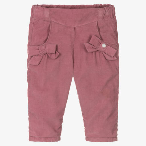 Tartine et Chocolat-Pantalon violet en coton Fille  | Childrensalon Outlet