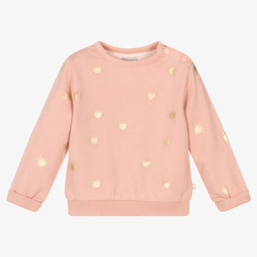 The Little Tailor-Baby Girls Pink Sweatshirt | Childrensalon Outlet