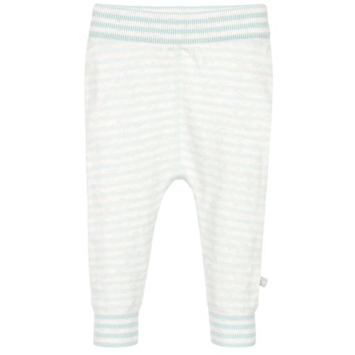 The Little Tailor-Blue Striped Baby Leggings | Childrensalon Outlet