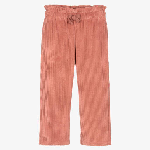 The New Society-Pantalon rose côtelé Fille | Childrensalon Outlet