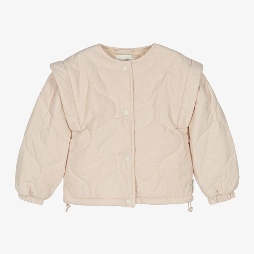 The New Society-Teen Girls Ecru Quilted Jacket | Childrensalon Outlet