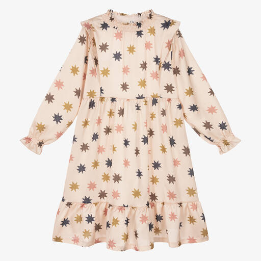 The New Society-Teen Girls Pink Stars Dress | Childrensalon Outlet