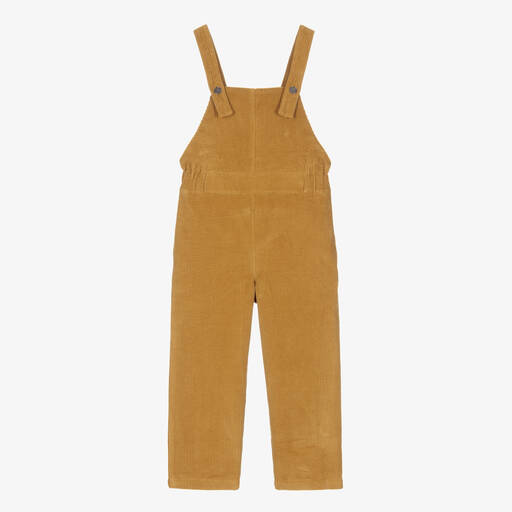 The New Society-Teen Yellow Corduroy Dungarees | Childrensalon Outlet