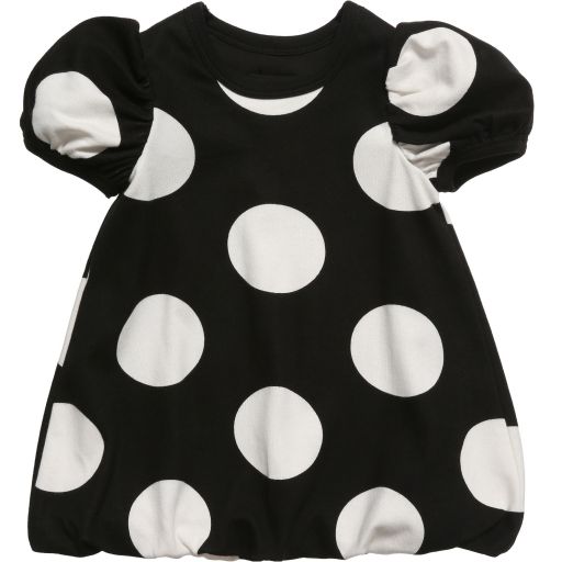 The Tiny Universe-Black 'The Tiny Dot' Jersey Dress | Childrensalon Outlet