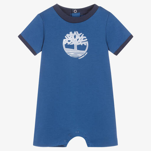 Timberland-تبّان قطن عضوي لون أزرق للمواليد | Childrensalon Outlet