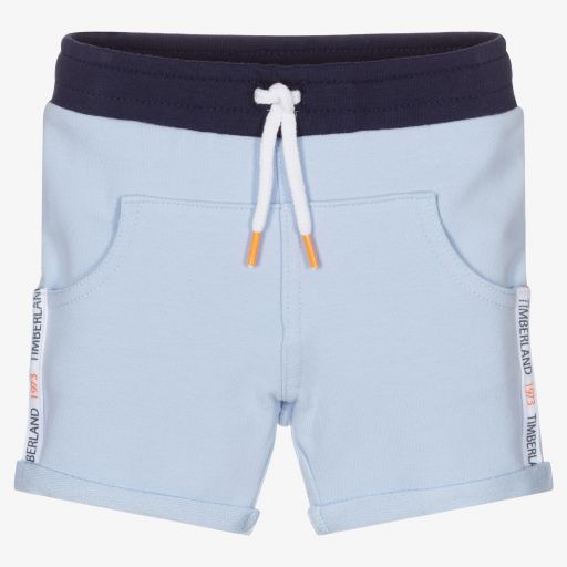 Timberland-Blaue Shorts für Babys (J) | Childrensalon Outlet