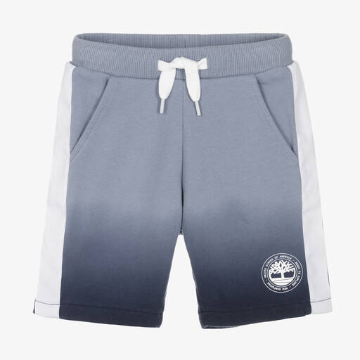 Timberland-Blaue Baumwollshorts für Jungen | Childrensalon Outlet