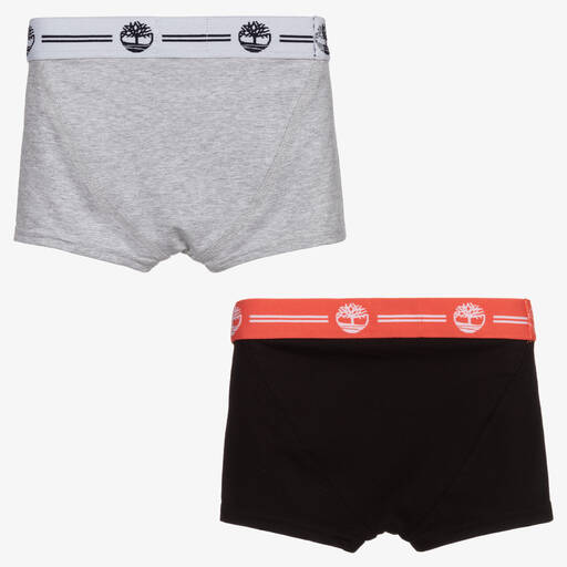 Timberland-Cotton Boxer Shorts (2 Pack) | Childrensalon Outlet