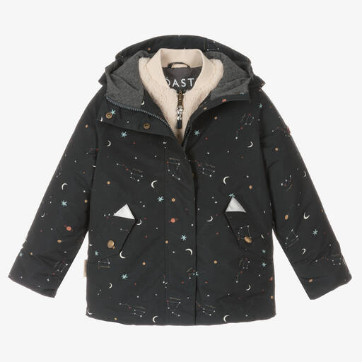 Töastie-Imperméable 2-en-1 noir | Childrensalon Outlet