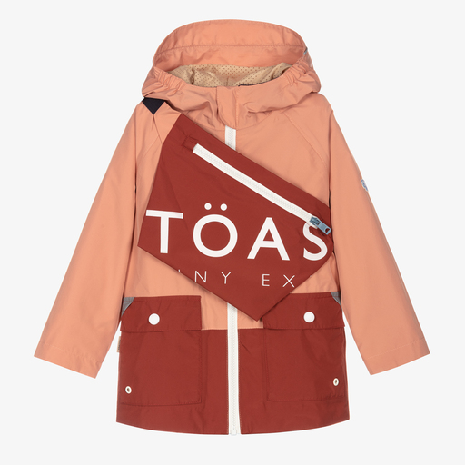 Töastie-Girls Pink Raincoat & Belt Bag | Childrensalon Outlet