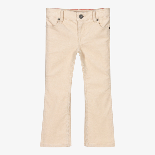 Tommy Hilfiger-Бежевые вельветовые брюки-клеш | Childrensalon Outlet
