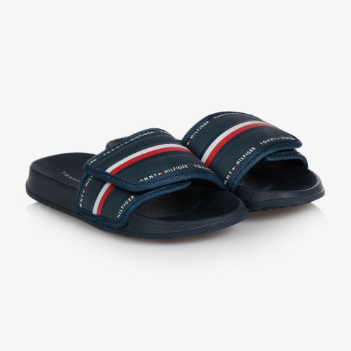 Junior tommy hilfiger sliders hotsell
