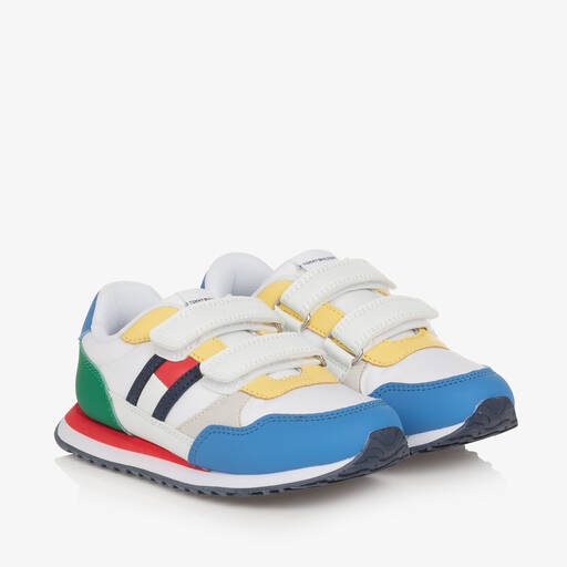 Tommy Hilfiger-Boys Multicoloured Velcro Trainers | Childrensalon Outlet