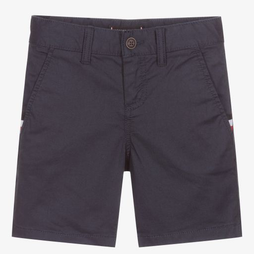 Tommy Hilfiger-Синие шорты чинос для мальчиков | Childrensalon Outlet