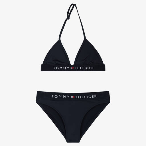 Tommy Hilfiger-Синее бикини для девочек | Childrensalon Outlet