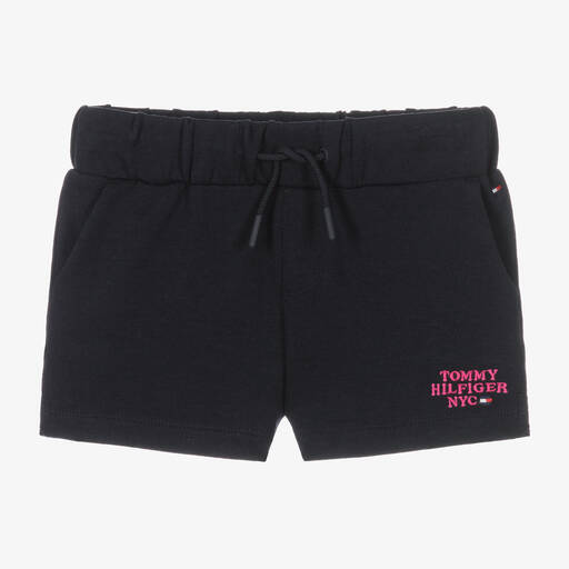 Tommy Hilfiger-Navyblaue Jersey-Shorts (M) | Childrensalon Outlet