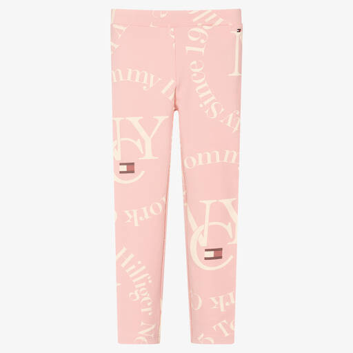 Tommy Hilfiger-Розовые легинсы для девочек | Childrensalon Outlet