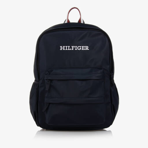 Tommy Hilfiger-Sac à dos bleu marine 39 cm | Childrensalon Outlet