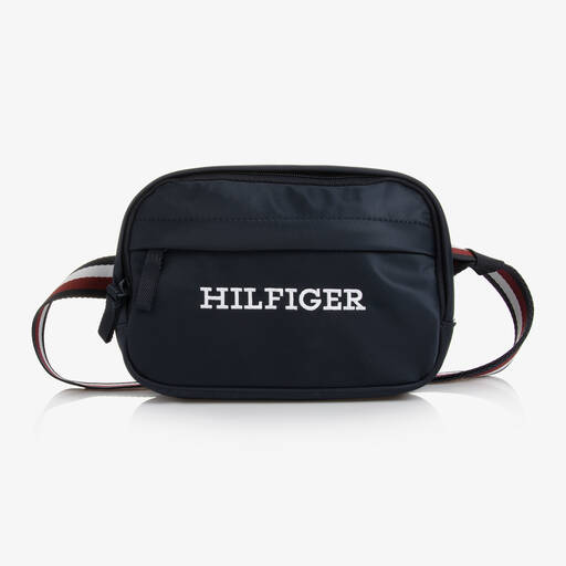 Tommy Hilfiger-حقيبة حزام لون كحلي (21 سم) | Childrensalon Outlet