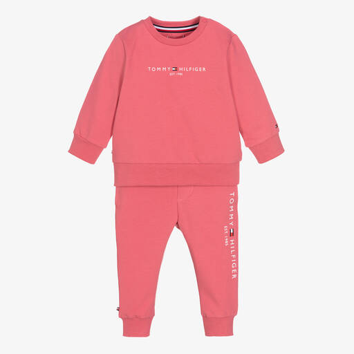 Tommy Hilfiger-Survêtement rose bébé | Childrensalon Outlet