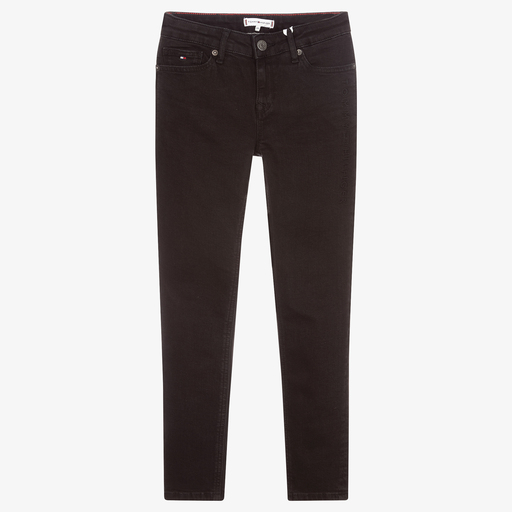 Tommy Hilfiger-Teen Black Nora Skinny Jeans | Childrensalon Outlet