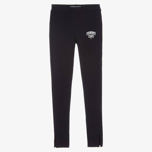 Tommy Hilfiger-Blaue Teen Leggings für Mädchen | Childrensalon Outlet