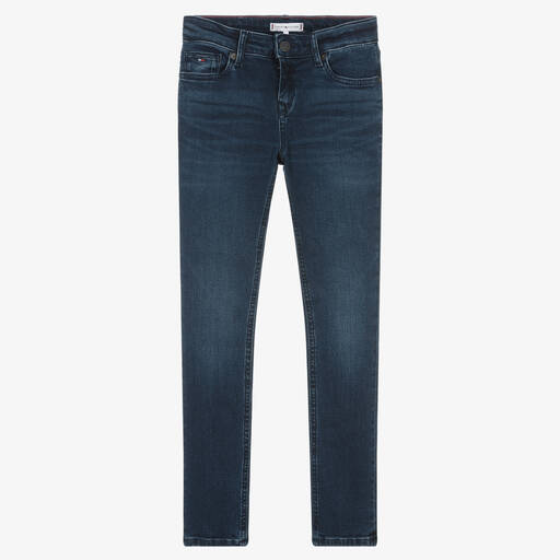 Tommy Hilfiger-Teen Girls Blue Nora Skinny Jeans | Childrensalon Outlet