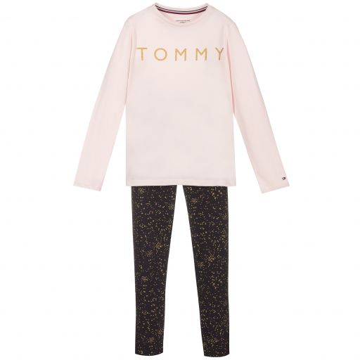 Tommy Hilfiger-Teen Girls Organic Pyjamas | Childrensalon Outlet