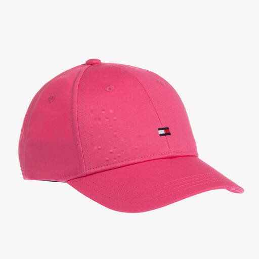 Tommy Hilfiger-Teen Girls Pink Logo Cap | Childrensalon Outlet