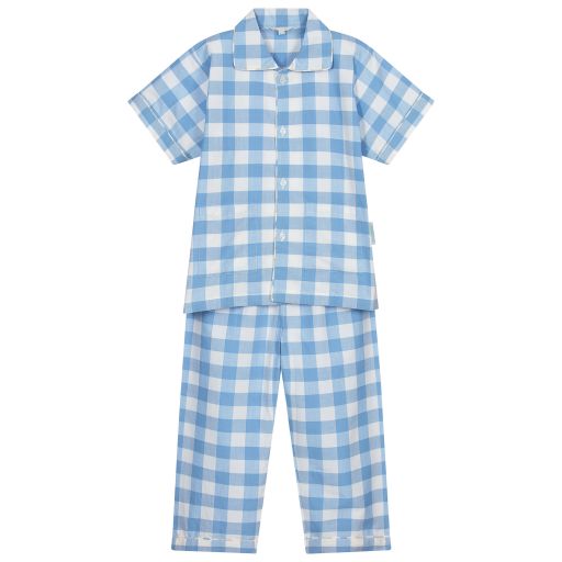 Turquaz-Boys Blue Long Pyjamas | Childrensalon Outlet