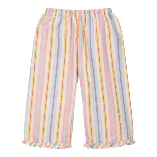 Turquaz-Girls Pink & Blue Trousers  | Childrensalon Outlet