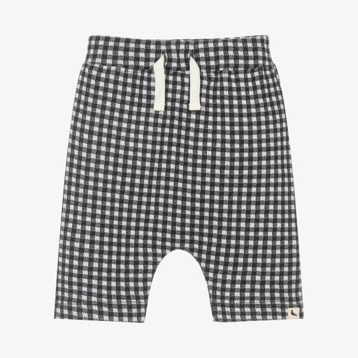 Turtledove London-Black Organic Cotton Shorts | Childrensalon Outlet