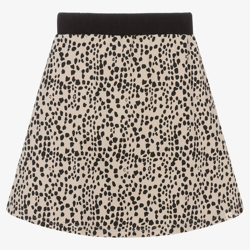 Turtledove London-Girls Grey Organic Cotton Skirt | Childrensalon Outlet