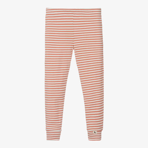 Turtledove London-Red Organic Cotton Leggings | Childrensalon Outlet