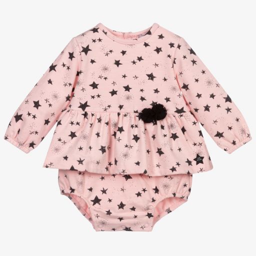 Tutto Piccolo-Set aus rosa Shortie &amp; Socken (M) | Childrensalon Outlet