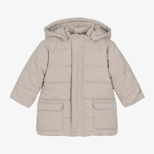 Tutto Piccolo-معطف بافر بهودي لون بيج للأولاد | Childrensalon Outlet