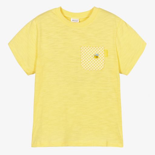 Tutto Piccolo-Boys Yellow Bee T-Shirt | Childrensalon Outlet