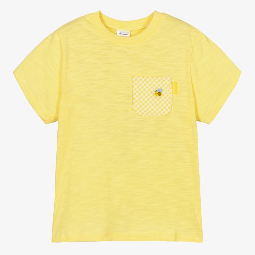 Tutto Piccolo-Желтая футболка с пчелой для мальчиков | Childrensalon Outlet