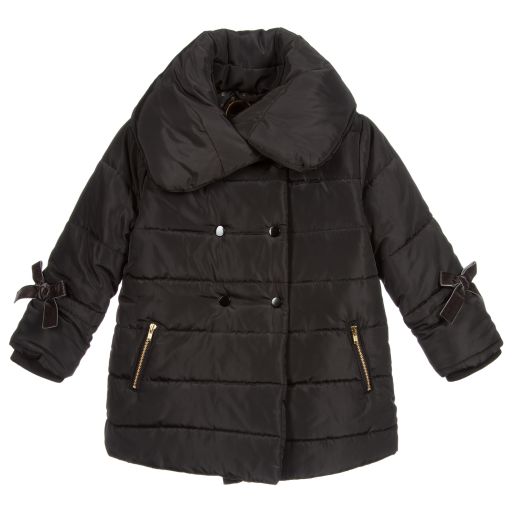 Tutto Piccolo-Doudoune noire Fille | Childrensalon Outlet