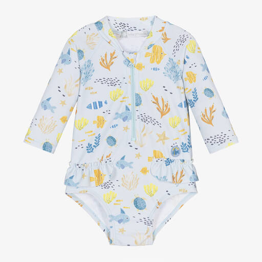 Tutto Piccolo-مايّو أطفال بناتي لون أزرق فاتح | Childrensalon Outlet