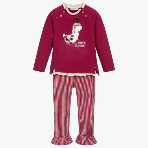 Tutto Piccolo-Розовый комплект с легинсами для девочек | Childrensalon Outlet