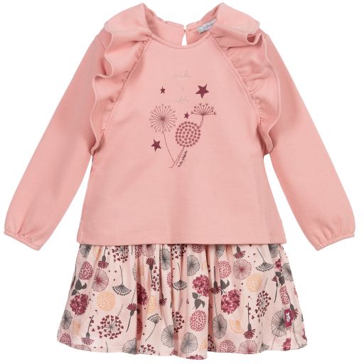 Tutto Piccolo-Комплект одежды с розовой юбкой для девочек | Childrensalon Outlet