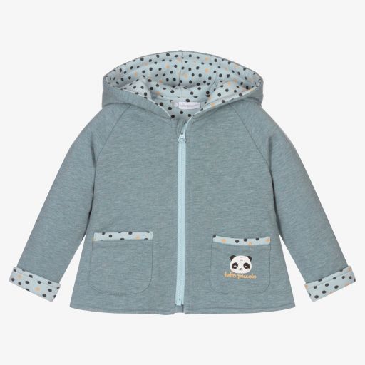 Tutto Piccolo-Padded Aqua Green Baby Jacket | Childrensalon Outlet