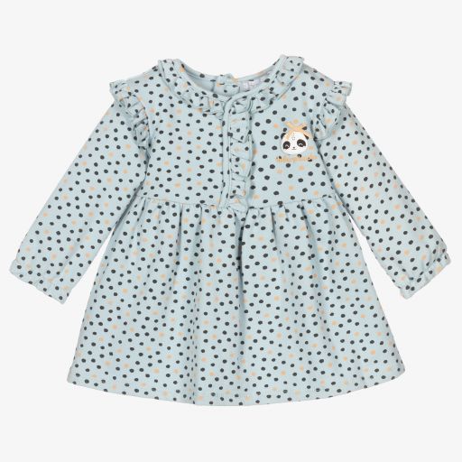 Tutto Piccolo-Sea Green Cotton Dress Set | Childrensalon Outlet