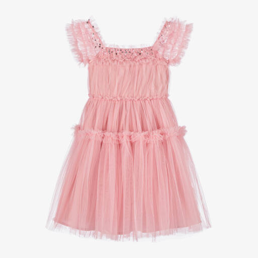 Tutu du Monde-Girls Blush Tulle Elegance Dress | Childrensalon Outlet