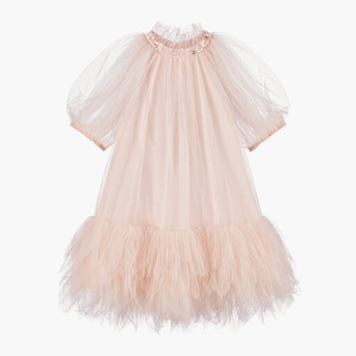 Tutu du Monde-Girls Blush Tulle Gown Delight | Childrensalon Outlet
